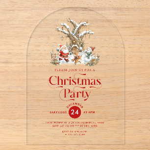 Créez Votre Invitation de Fête de Noël Personnalis