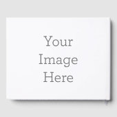 Taille du livre d'or : 26,7 cm × 21 cm, Papier : Blanc ligné 70# Non couché (Verso)