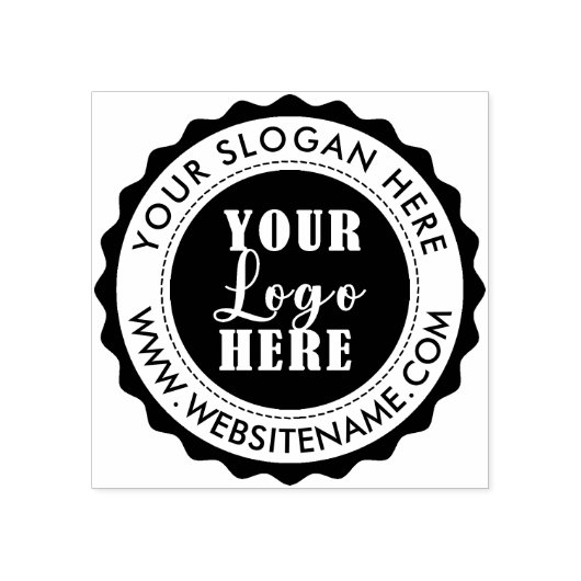 Créez votre logo d'entreprise tampon en caoutchouc (Impression)