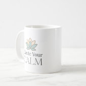 Créez Votre Mug Minimal de Motivation Calme (Devant gauche)