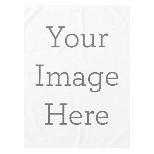 Nappe personnalisée 132 cm x 178 cm en Coton (Devant)