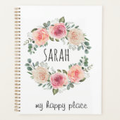 Créez votre nom Weekly Monthly Planner (Devant)