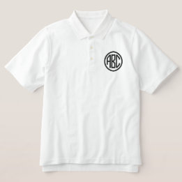 Créez votre  polo brodé avec monogramme