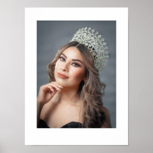 Créez votre portrait 16" x 12", Poster de valeur