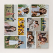 Créez votre propre 10 photo Collage Puzzle (Horizontal)