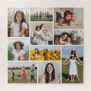 Créez votre propre 10 photo Collage Puzzle