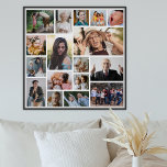 Créez votre propre 17 photo Collage Poster<br><div class="desc">Créez votre propre poster de collage photo unique 17 en utilisant ce simple modèle photo de famille,  il est si facile de remplacer par vos propres souvenirs spéciaux!</div>