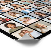 Créez votre propre 54 photo Collage Poster (Coin)