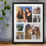 Créez votre propre 6 photo-collage Poster<br><div class="desc">Créez votre propre affiche de collage photo 6 carré en utilisant ce simple modèle d'image personnalisé,  il est si facile de remplacer par vos propres souvenirs !</div>