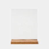 Créez votre propre 8"x10" (Recto)
