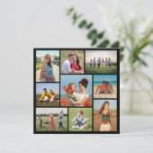 Créez votre propre 9 photo Collage de cartes de vo (Debout devant)