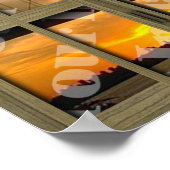 Créez votre propre affiche Brown 24 Volet Ouvrir l (Coin)