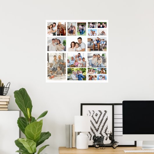 Créez votre propre affiche de 19 photos (Bureau à domicile)