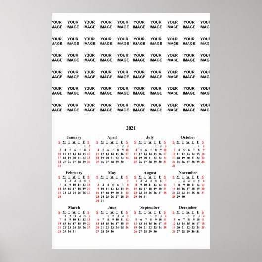 Créez votre propre affiche de calendrier personnal (Devant)