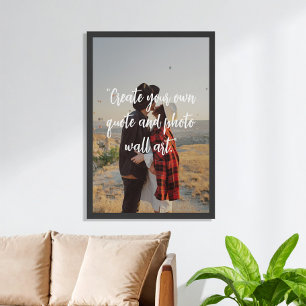 Créez Votre Propre Affiche de Citation et de Photo