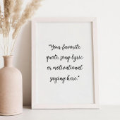 Créez Votre Propre Affiche de Citation Personnalis