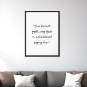 Créez Votre Propre Affiche de Citation Personnalis