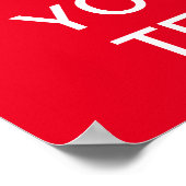 Créez votre propre affiche de coeur "CONSERVEZ LE (Coin)