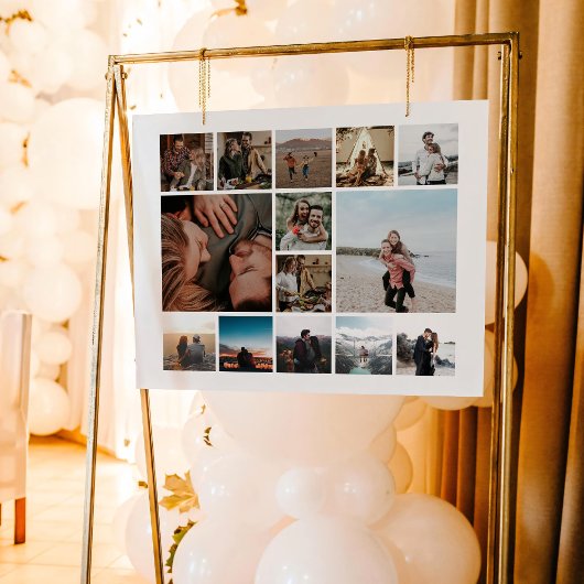 Créez Votre Propre Affiche de Collage de 14 Photos