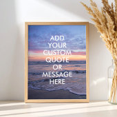 Créez votre propre affiche de devis