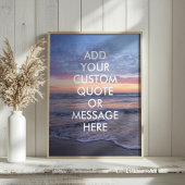 Créez votre propre affiche de devis