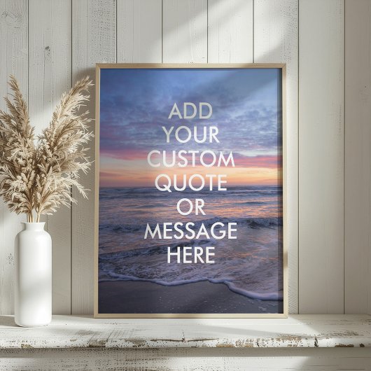 Créez votre propre affiche de devis