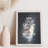 Créez votre propre affiche de devis