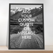 Créez votre propre affiche de devis