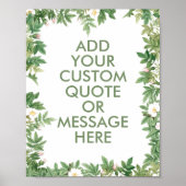 Créez votre propre affiche de devis (Devant)