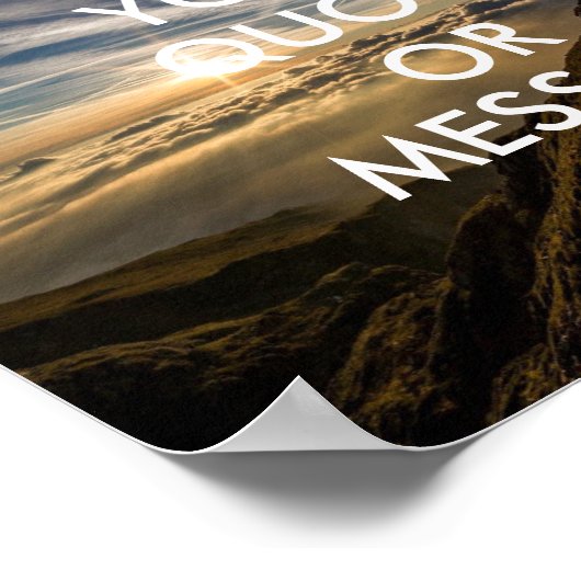 Créez votre propre affiche de devis inspirant (Coin)