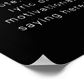 Créez votre propre affiche de devis personnalisé m (Coin)