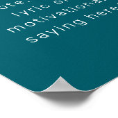 Créez votre propre affiche de devis personnalisé m (Coin)