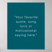 Créez votre propre affiche de devis personnalisé m (Devant)