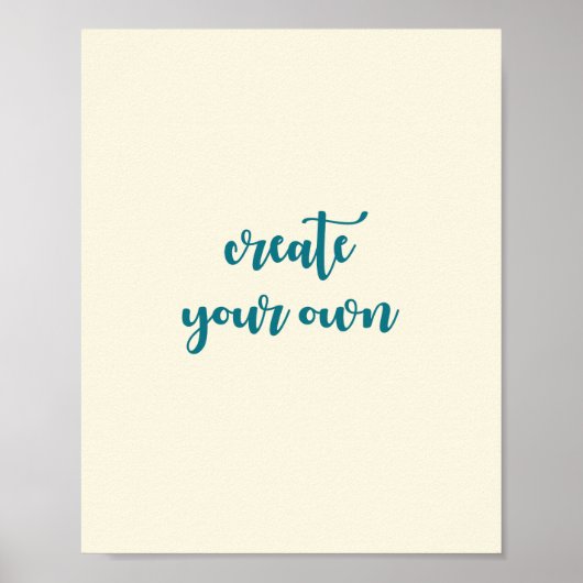 Créez votre propre affiche Fab Fun Douche (Devant)