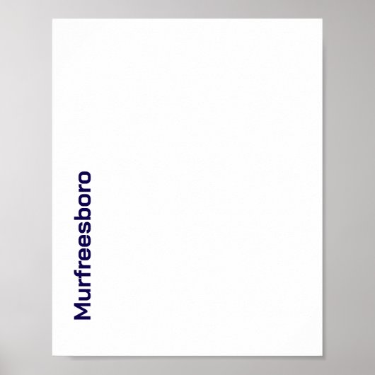 Créez Votre Propre Affiche Mat (Devant)