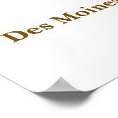 Créez Votre Propre Affiche Mat (Coin)