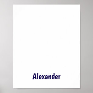 Créez Votre Propre Affiche Mat