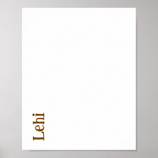 Créez Votre Propre Affiche Mat (Devant)