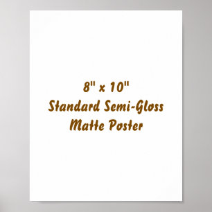 Créez Votre Propre Affiche Mat 20 x 25 cm