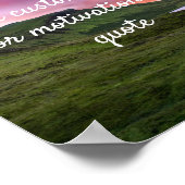 Créez votre propre affiche personnalisée - Green H (Coin)