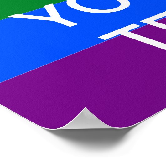 Créez votre propre affiche Rainbow "KEEP CALM" ! (Coin)