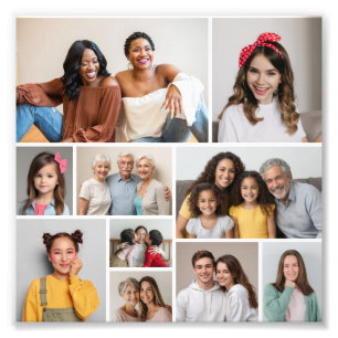 Créez votre propre agrandissement de collage photo