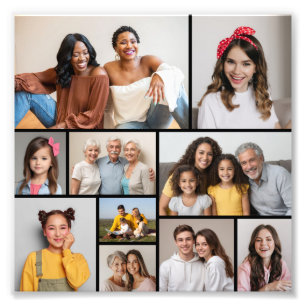 Créez votre propre agrandissement de collage photo