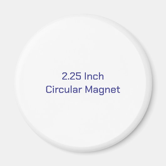 Créez votre propre aimant circulaire 2¼ (Devant)
