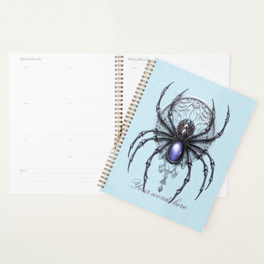 Créez votre propre araignée mystique violette (Devant avec enveloppe)