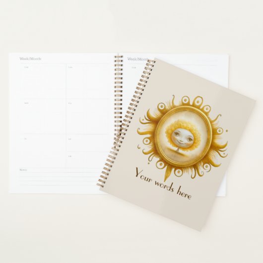 Créez votre propre arbre solaire mignon (Devant avec enveloppe)