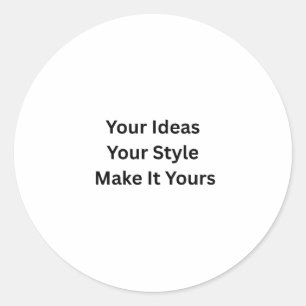 Créez votre propre autocollant de logo d'entrepris