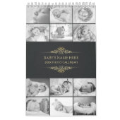 Créez votre propre B&W Baby Photos 2025 Calendrier (Protection)