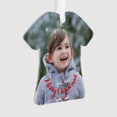 Créez votre propre Baby-Shirt Noël (devant)