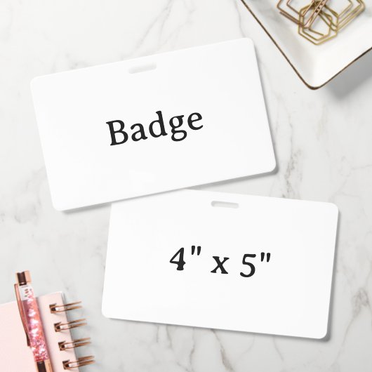 Créez votre propre badge de conception simple pers (Bureau)